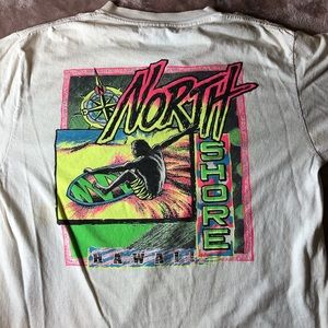 Vtg North Shore Colorful Tee!